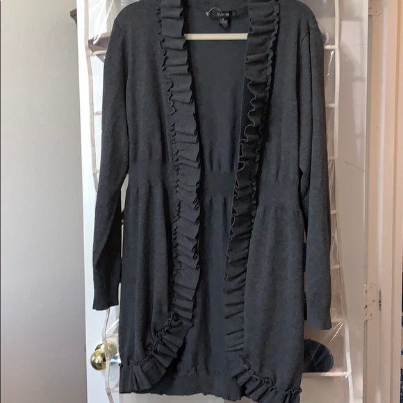 Style & Co. Sweaters - Long Grey Cardigan